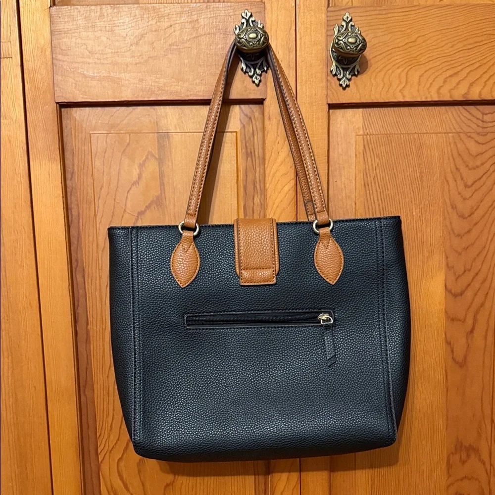 Anne Klein Black and Brown Purse